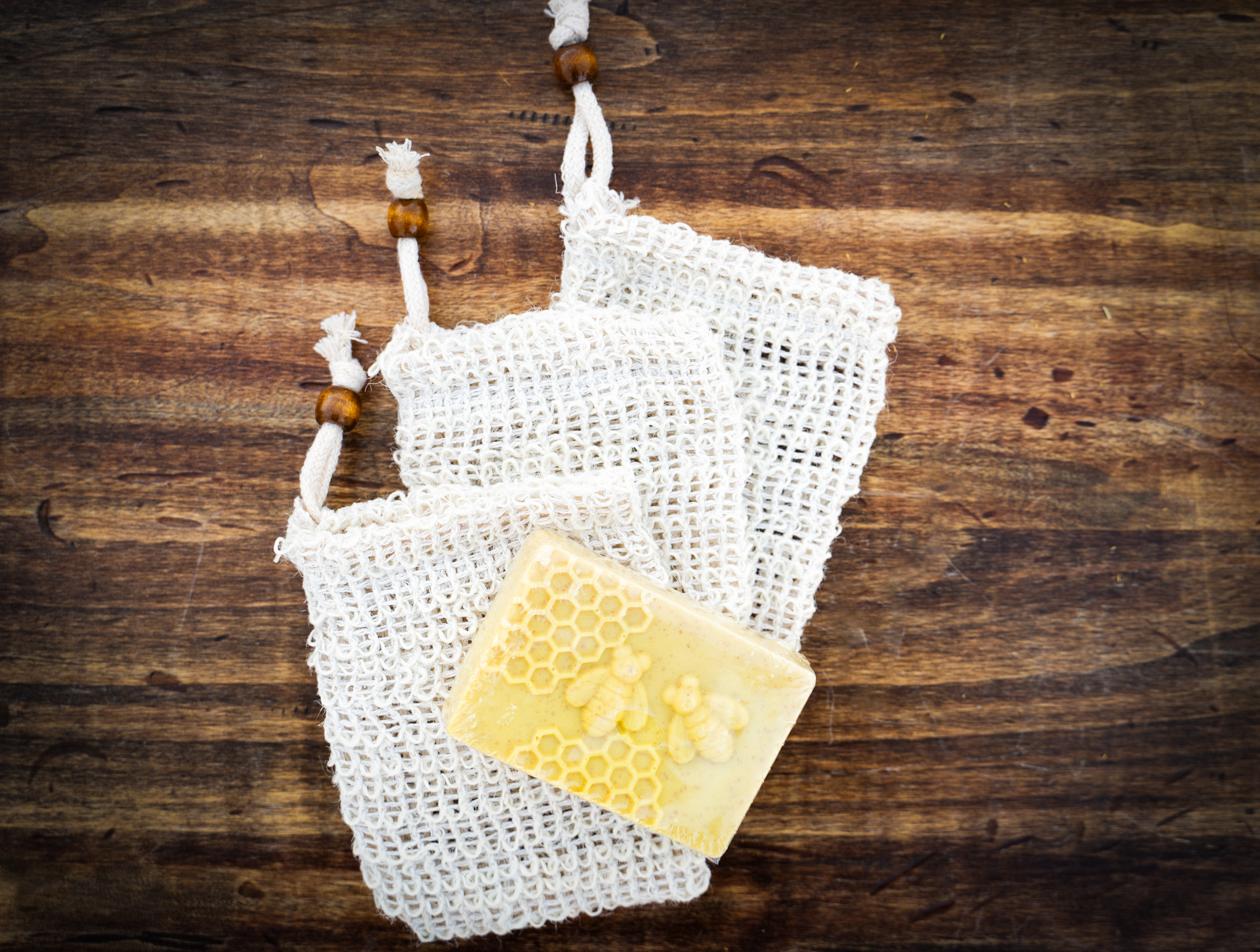 Honeycomb Turmeric Goat Milk Soap